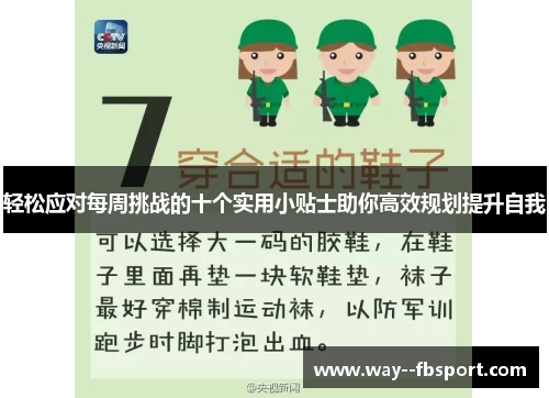 轻松应对每周挑战的十个实用小贴士助你高效规划提升自我