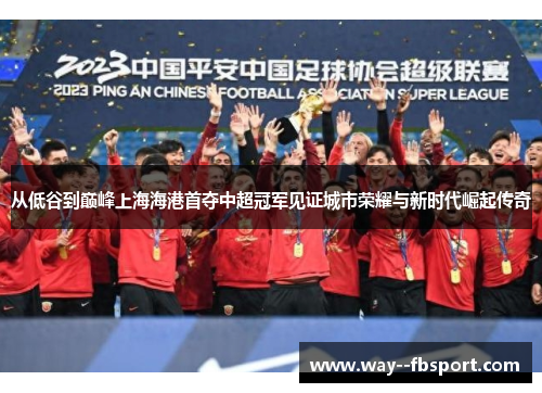 从低谷到巅峰上海海港首夺中超冠军见证城市荣耀与新时代崛起传奇